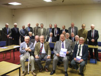 Brian Henderson (front row, second from right) of NI Water is pictured with members of Treetops Probus Club, East Belfast | NI Water News